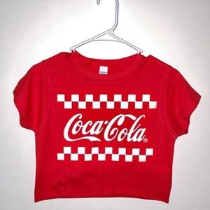 Coca Cola Red Crop Top